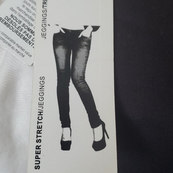 MOTO JEANS black jeggings - Picture 4 of 6